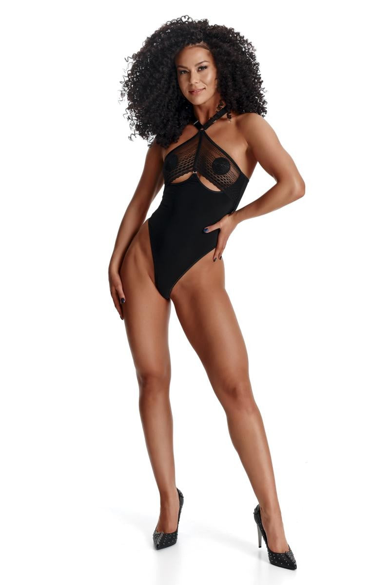 schwarzer Body LXTrini001 von Demoniq LadyX schwarzer Body LXTrini001 von Demoniq LadyX